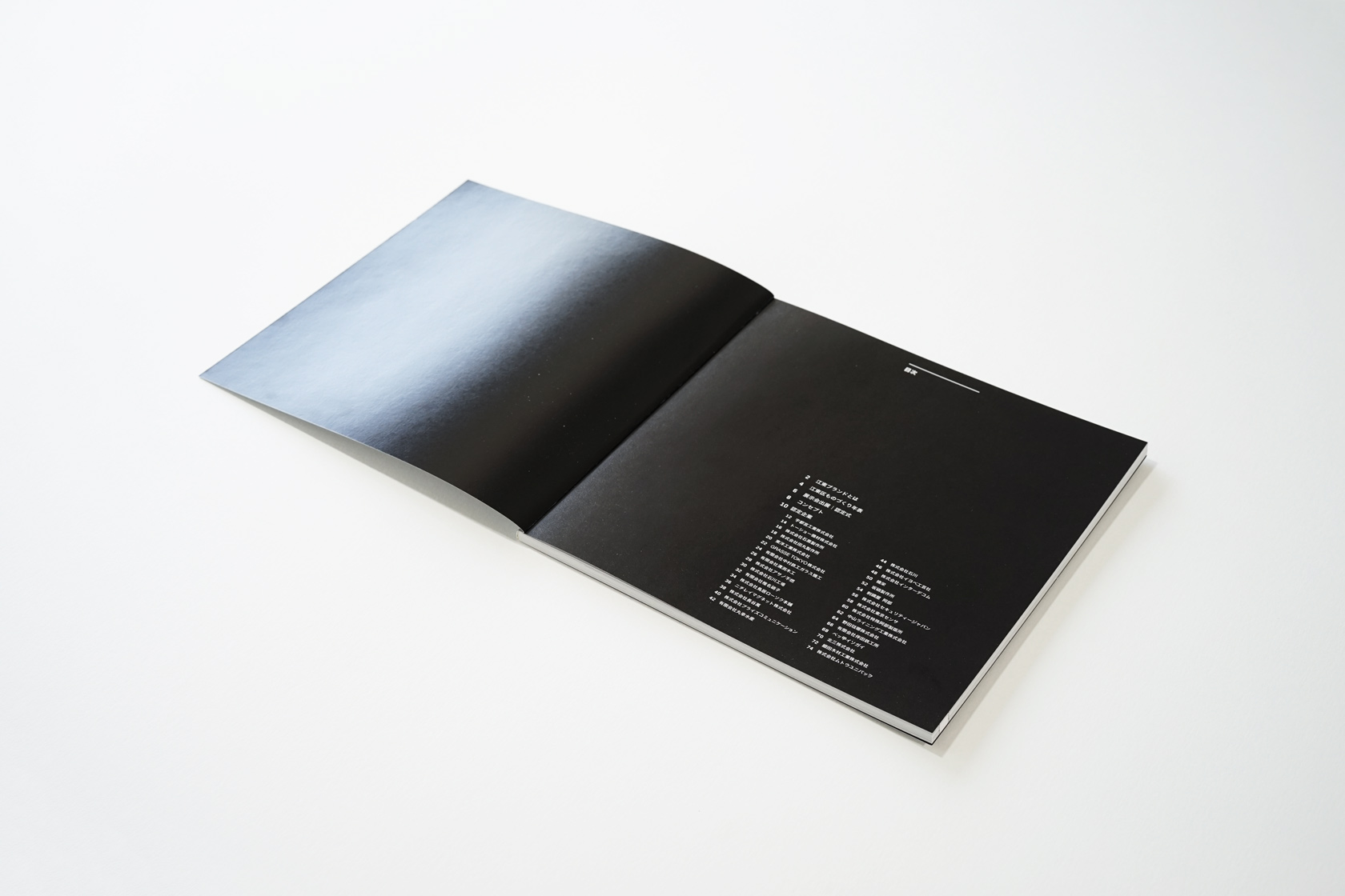 地域ブランドの冊子デザイン